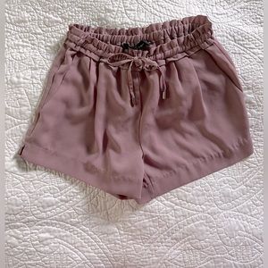 Lulus Mauve Drawstring Shorts